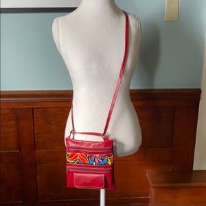Small boho crossbody bag